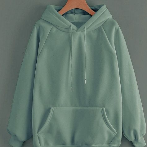 Mint Green Hoodie Outfit, Senior Uniform, Aesthetic Mint Green, Green Hoodie Outfit, Mint Green Hoodie, Aesthetic Mint, Grunge Anime, Cutesy Outfit, Turquoise Sweater