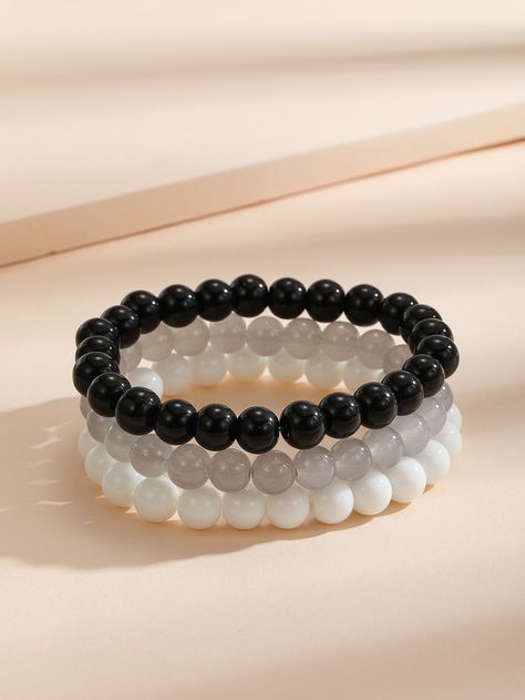 Beats Braslate, Minimalist Accessories Jewellery, Stone Bead Jewelry, Latest Bracelets, Bracelet Sets, Minimalist Accessories, Trending Bracelets, Diy Bracelet Designs, Beads Bracelet Design