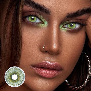 Halloween Eye Contacts, Colored Contact Lenses Halloween, Color Contacts For Halloween, Cool Contacts, Prescription Contact Lenses, Hair Colour For Green Eyes, Best Colored Contacts, Eye Color Chart, Green Contacts Lenses