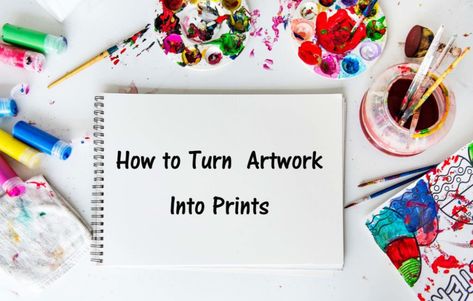 Find out how to turn artwork into prints - how to digitise your artwork quickly and easily and create prints from paintings and drawings. Into Wallpaper, Turned Art, Sell Art, Paintings And Drawings, Selling Art Online, Graphic Design Photography, Acrylic Canvas, How To Turn, Side Hustles