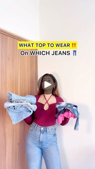 1.8M views · 151K reactions | SAVE⬇️for LATER⚠️SHARE it to your besties 👯 
If you want outfits links then comment for links or else will share the outfit links in my broadcast channel.

jeans style,jeans guide,tops,how to wear,how to style,style video,denim style,denims,denim on denim,mom jeans,wide leg jeans,crop tops,tank tops,bootcut jeans,straight fit jeans,cargo jeans

#jeansstyle #jeans #jeansfashion #jeansforwomen #whattowear #whattowearfor #howtowear #howtostyle #howtostylevideo #stylingvideo #fashionguide #styleguide #fashiontipsforwomen #bangalorefashionblogger | Rashi Prabhakar Wide Leg Jeans Crop Top, Bootcut Jeans And Tank Top Outfit, Tops For Bootcut Jeans, Outfit With Bootcut Jeans, How To Wear Bootcut Jeans, Jeans Guide, Bootcut Jeans Outfit, Outfit Links, Wide Leg Jeans Cropped