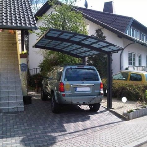 Sturdy Aluminum Driveway Gate Canopy Carports - Buy Driveway Gate ... Driveway Cover Car Ports, Driveway Shade Ideas, Driveway Car Cover Ideas, Canopy Carport Design Modern, Drive Through Carport, Carport On Sloped Driveway, Driveway Cover, Solar Tent, Cantilever Carport