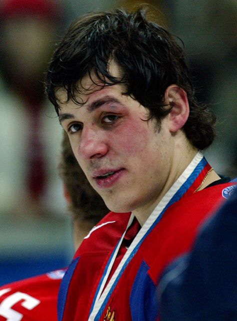 russianhockeyplayers: “ouch ” What If The Hokey Pokey Really Is, Floor Hockey, Evgeni Malkin, Hockey Goalie Memes, Hockey Boards, Kings Hockey, Ice Hockey Players, Ice Hockey Teams, Penguins Hockey