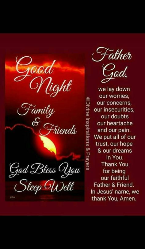 Sunday Night Prayers And Blessings, Good Night Family And Friends Blessings, Good Night Prayer For My Family, Tonight Prayer, Goodnight Prayers, Goodnight Blessings, Moon Lighting, Change Habits, Good Night Family