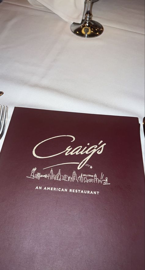 dinner craig’s food expensive los angeles American Restaurant, Luxury Living, Angeles, Angel, Restaurant, Los Angeles