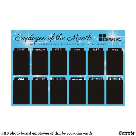 Employee Of The Month Board, Employee Of The Month Poster, Incentives For Employees, Staff Morale, Yearbook Layouts, Employee Of The Month, Employee Onboarding, Appreciation Message, Positive Work Environment