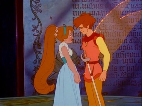 thumbelina and cornelius Thumbelina And Cornelius, Non Disney Princesses, Princess And Prince, Don Bluth, Disney Animated Movies, Chicken Little, Disney Fairy, Disney Couples, Old Disney