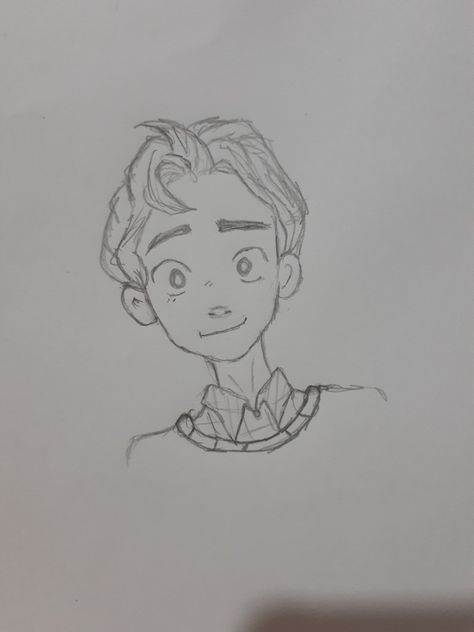 Tom Holland Drawing Easy, Tom Holland Drawing, Drawing Easy Cartoon, Easy Cartoon, Side Face, Simple Cartoon, Drawing Easy, Art Base, Peter Parker