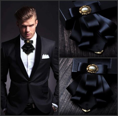 Cheap Men's Ties & Handkerchiefs, Buy Directly from China Suppliers:i-Remiel British Style Multi-layer Fabric Bow Tie Wedding Groom Formal Collar Shirt Dress Necktie Cravat Clothing & Accessories Enjoy ✓Free Shipping Worldwide! ✓Limited Time Sale ✓Easy Return. Bow Tie Groom, Bow Tie Suit, Groom Bowtie, Collar Shirt Dress, Golden Horn, Groom Ties, Business Suits, Groom Groomsmen, Collared Shirt Dress