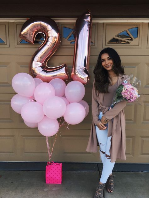 #21stbirthday #21stbirthdaydecorations #21st #pink 21st Birthday Decorations, Birthday Inspo, 21st Birthday, Birthday Girl, Crown Jewelry, Rose Gold, Birthday, Pink, Quick Saves