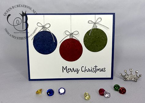 Su Hang An Ornament, Stampin Up Hang An Ornament, Hang An Ornament Stampin Up Cards, 2024 Card, Hanging Christmas Ornaments, Christmas Card Ornaments, Ornament Card, Diy Holiday Gifts, 2024 Christmas