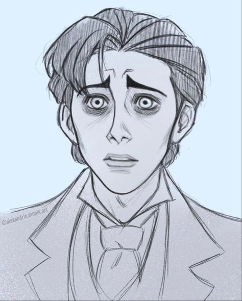 Art is not mine,all credit goes to the artist Tim Burton Fanart, Victor X Emily Fanart, Victor Corpse Bride Drawing, Victor And Emily, Victor Corpse Bride Fanart, Victor Frankenstein Fanart, Jack Tim Burton, Tim Burton Disney, Victor Corpse Bride