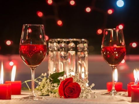 Most Romantic Restaurants In CA: OpenTable's 2020 List | Patch Romantic Dinner Setting, Heart String Lights, Penne Alla Vodka, Boda Diy, Restaurant Specials, Romantic Restaurant, Valentine Dinner, Valentines Day Dinner, Ball Decorations