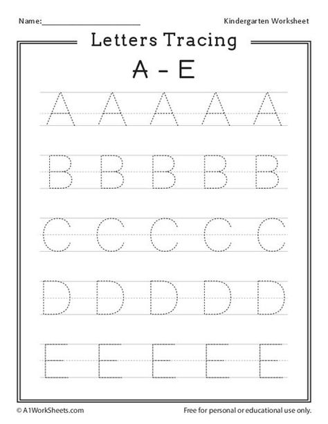 Free #preschool, #kindergarten worksheet for letters tracing a-e (uppercase). Download writing English printable. Abcd Worksheet Tracing, Abcd Worksheet For Kids, Tracing Letters Preschool Free Printable Alphabet Worksheets, A-z Worksheet, Alphabet Tracing Worksheets Preschool, Letter Tracing Printables, Alphabet Writing Worksheets, Trace Letters, Alphabet Letter Worksheets