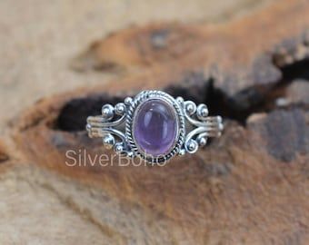 Silver Amethyst Ring, Big Stone Ring, Handmade Wedding Rings, Antique Silver Rings, Brown Gemstone, Rings Fashion, Silver Gemstone Jewelry, Chakra Balancing, Silver Engagement Rings