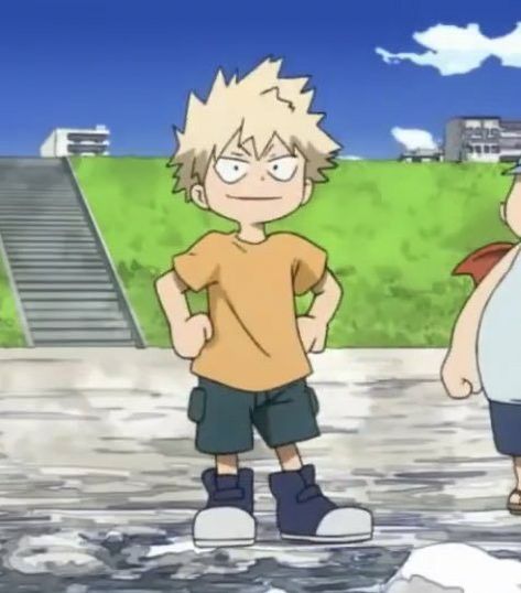 Kid Bakugou, Bakugo Icon, Kermit The Frog Gif, Hiking With Kids, Hottest Anime Characters, Bakugo Katsuki, Kermit The Frog, Katsuki Bakugo, Katsuki Bakugou