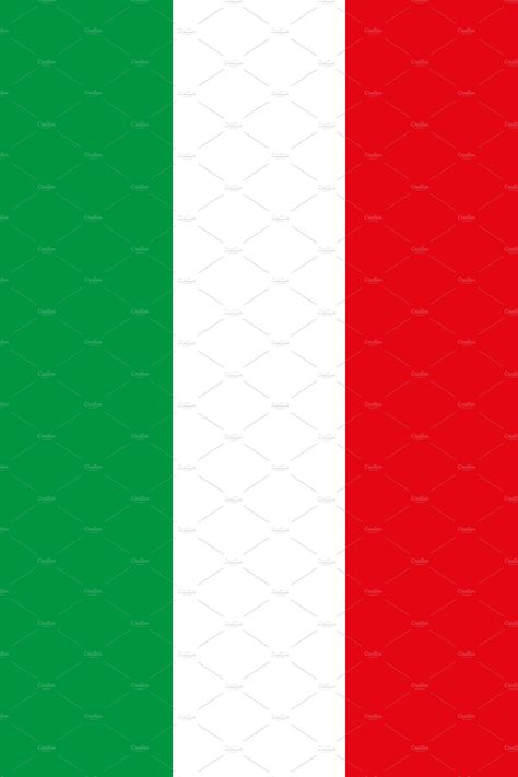 Vertical italian flag by KYNA STUDIO on @creativemarket Airport Party, Flag Of Italy, Bulls Wallpaper, Iphone Wallpaper Photography, Flag Printable, State Symbols, Italy Flag, Lion Images, Italian Flag