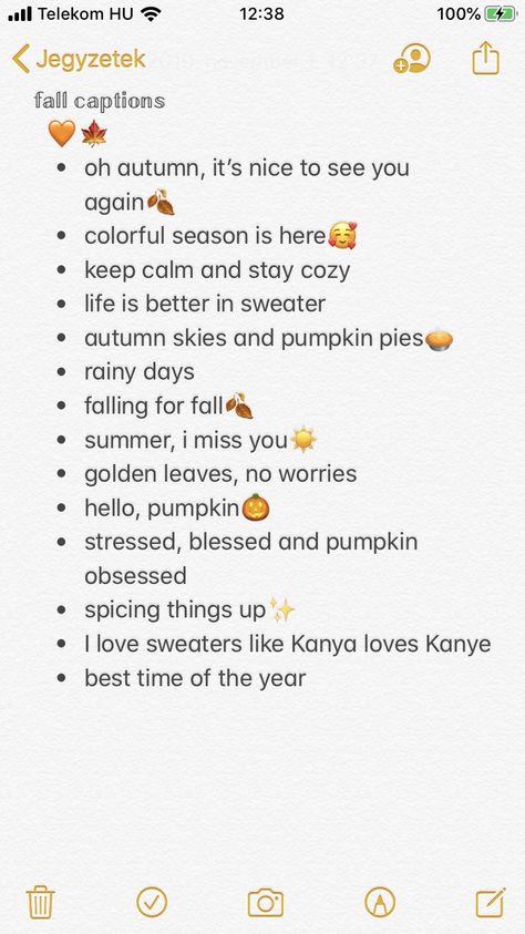 *Kanye fall captions \\ autumn captions // captions \\ captions for insta // captions inspo \\ fall // autumn \\ quotes Fall Outfit Captions, Autumn Fall Quotes, Autumn Ig Captions, Autumn Insta Captions, Fall Ig Pics, Fall Ig Captions, Autumnal Quotes, Fall Quotes Instagram, Autumn Quotes Instagram