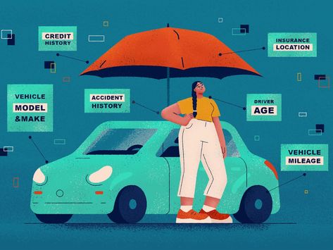 Cost of Car Insurance by Neda Ivanova on Dribbble Insurance Illustration, Motion Graphic, Freelance Illustrator, Car Insurance, Global Community, Creative Professional, Insurance, Motion, Illustrator