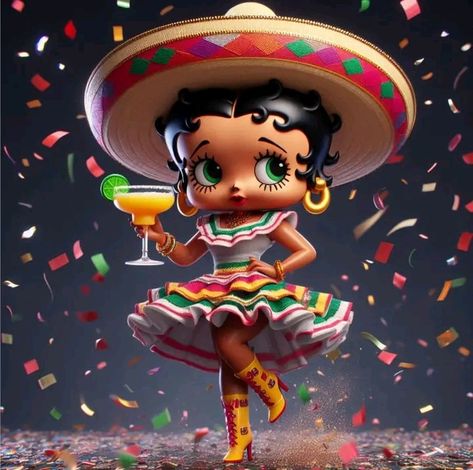 Betty Boop Classic, Yoda Funny, Betty Boop Pictures, Taco Tuesday, Dia De Muertos, Betty Boop, Make Me Smile, Cute Pictures, Snoopy