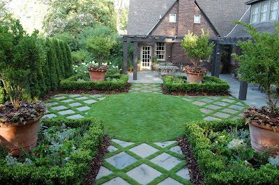 curb appeal Decorative Garden Stones, Dry Creek, Formal Gardens, Backyard Garden Design, Garden Landscape Design, Garden Cottage, Garden Stones, Front Garden, Backyard Design