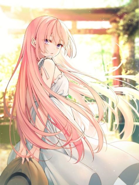 Anime Pink Hair, Pink Hair Anime, 1st Anniversary, 영감을 주는 캐릭터, Anime Angel, Cute Anime Pics, Anime Kawaii, Anime Artwork, An Anime