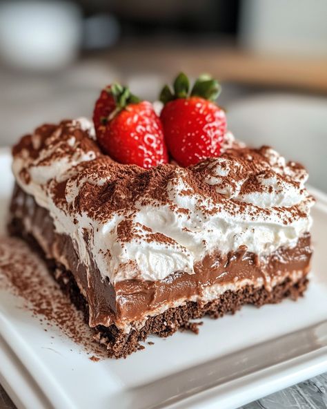 "¡Este pastel es un verdadero placer! La mezcla de lo cremoso y dulce te hará volver por más.  Ingredientes: - 1 bizcocho de chocolate - 1 taza de leche evaporada - 1 taza de leche condensada  Para los demás ingredientes y preparar este delicioso pastel tres leches de chocolate, mira el enlace en el primer comentario [👇] [👇].  1. Precalienta el horno a 180°C (350°F) y prepara tu molde. 2. Hornea el bizcocho de chocolate y déjalo enfriar. 3. En un recipiente, mezcla las tres leches hasta que estén bien combinadas. 4. Haz varias perforaciones en el bizcocho con un tenedor y vierte la mezcla de leches sobre él. 5. Deja que se empape y cúbrelo con tu crema favorita.  Servir frío y disfrutar. ¡Te va a encantar!  #PastelTresLeches #ChocoLovers #Postres #Dulces #CocinaFácil" Pastel Tres Leches, Tres Leches, Pastel