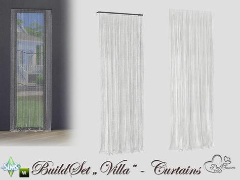 Your Sims love a luxury lifestyle? Found in TSR Category 'Sims 4 Curtains & Blinds' Ts4 Curtains Cc, The Sims 4 Cc Curtains, Sims Love, Die Sims 4, Sims Packs, Sims 4 Cc, Sims 4 Bedroom, Sims 4 Clutter, The Sims 4 Pc