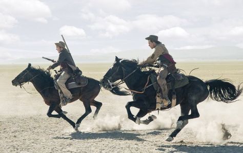 People Riding Horses Reference, Adam Hicks, Cowboys On Horses, Texas Rising, Cowboy And Horse, Cowboy On Horse, Gay Cowboy, Bill Paxton, Olivier Martinez