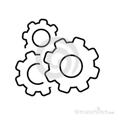 gear-vector-icon-cog-wheel-illustration-sign-engine-circle-symbol-web-sites-mobile Wheel Illustration, Cog Wheel, Simple Machine, Circle Symbol, Drawings Simple, Vector Icons, Wheel, Tattoos, Drawings