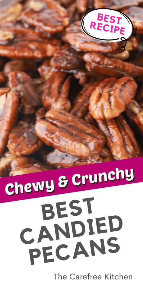 Crunchy Candied Pecans, Caramel Nuts Recipe, Candy Coated Pecans, Toasted Candied Pecans, How To Make Candied Pecans, Candy Pecans Recipe Easy, Little Weenies Recipe, Christmas Pecans, Glazed Nuts Recipe