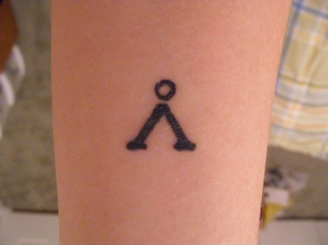 Stargate Tattoo, Gate Tattoo, Star Trek Tattoo, Glyph Tattoo, Star Gate, Triangle Tattoos, Celebrity Tattoos, Stargate, Get A Tattoo