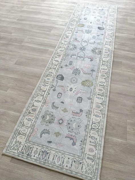 Amazon.com: Cream Green Oushak Rug, Modern, Vintage, Turkish, Eclectic, Floral, Pastel, Washable, Extra Large Area Rugs for Living Room, Dining, Bedroom, Lounge, 9'x12' : Home & Kitchen Foyer Stairs, Rug Aesthetic, Modern Runner, Hallway Entryway, Entryway Bedroom, Rugs For Living Room, Pastel Rugs, Kitchen Bathroom, Vintage Turkish Rugs