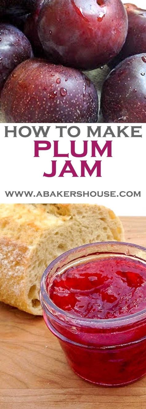 20 Totally Homemade Jam Recipes Homemade Jam Recipes, Plum Jam Recipe, Plum Jam Recipes, Making Jam, Cornbread Recipes, Oxtail Recipes, Jam Recipes Homemade, Canning Jam, Canning Recipe