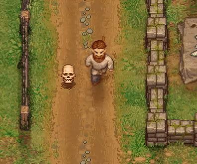 Graveyard Keeper Art, Graveyard Keeper Game, Pixelart Character, Graveyard Keeper, Walk Animation, Axis Mundi, Pixel Game, Indie Game Art, Short Comic