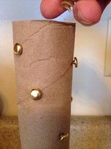 How to Make a Rainstick with Brass Fasteners, Paper Towel Roll - Lessons for Little Ones by Tina O'Block Rainstick Craft, Wild West Crafts, Shaving Cream Easter Eggs, Science Stem Activities, School Carnival Games, Baby Room Decor Ideas, Eggshell Mosaic, Road Trip Summer, Rain Thunder