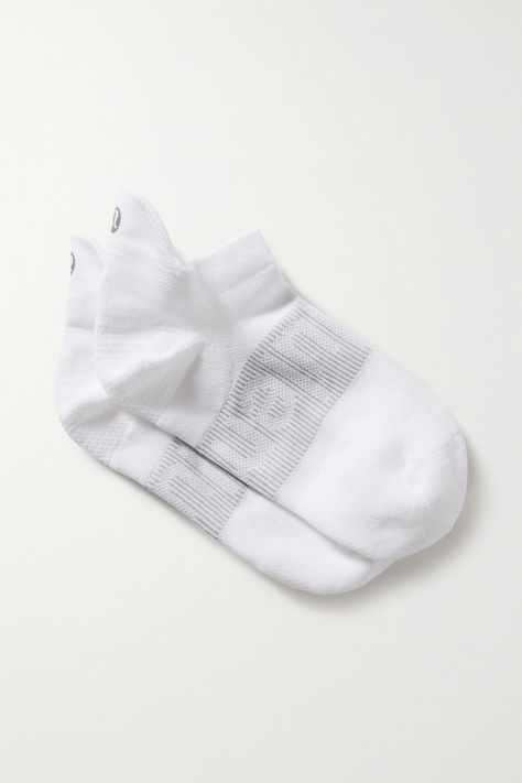 lululemon’s organic cotton-blend ‘Power Stride’ socks are made using the label’s PerformaHeel™ fabric - a 3D knit that provides stretch and comfort while retaining its shape. Designed for 360º arch support, they have reflective logos, plus tabs at the ankles so you can slip them on with ease. Alpine Style, Floral Dresses Short, Running Socks, Exclusive Dress, Lululemon Women, Boot Pumps, Fashion Fits, Mr Porter, Shop Sandals