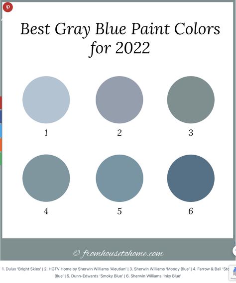 Best Gray Blue Paint Colors, Grey Blue Paint Colors, Gray Blue Paint Colors, Grey Blue Paint, Dulux Blue, Blue Gray Paint Colors, Dulux Paint, Blue Gray Paint, Blue Paint Colors