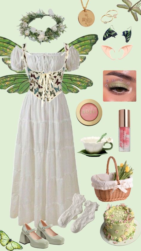 #outfits #fashion #outfit #fairycore #fairy #fairyaesthethic #fairymoodboard #cottage #cottagecore #cottagecoreaesthetic #picnic #picnicoutfit #picnicaesthetic Fairycore Fairy, Cottage Core Aesthetic, Outfits Fashion, Fairy Core, Fashion Outfit, Cottage Core, Birthday Celebration, Mood Board, Cottage