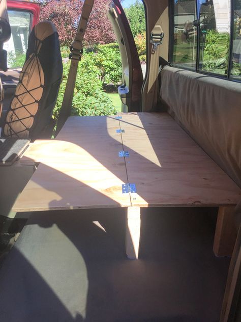 New Dog Bed Platform In The Replacement Truck — Live Small | Ride Free - Sustainable Solar Powered RV Dog Bed Platform, Truck Canopy Camping, Backseat Bed, Car Dog Bed, Car Camping Organization, Truck Conversion, Truck Living, Rv Solar Power, Jeep Dogs