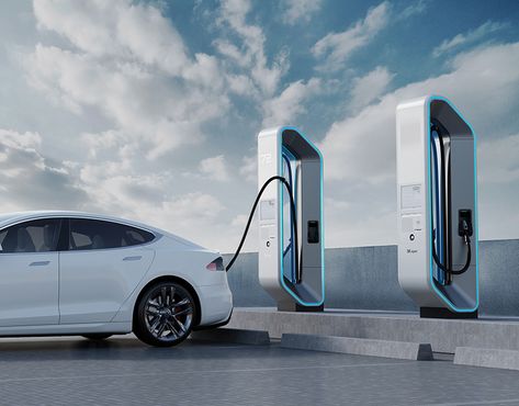 CHAEVI - Ultra-fast EV Charger on Behance Ev Charging Stations Concept, Electric Car Charging Station Design, Ev Charger Station, Ev Charger Station Design, Ev Charging Station Design, Ev Charger Design, Car Charger Design, محطة وقود, Electric Car Design