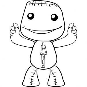 ha Sackboy Drawing, Sackboy Tattoo, Big Coloring Pages, Sack Boy, Nike Air Air, Peacock Coloring Pages, Planet Coloring Pages, Planet Birthday, Super Coloring Pages