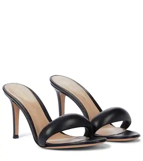 Bride Sandals, Shower Sandals, Mid Heel Sandals, Stiletto Sandals, Leather Slippers, Leather Mules, High Heels Stilettos, Casual Sandals, Gianvito Rossi