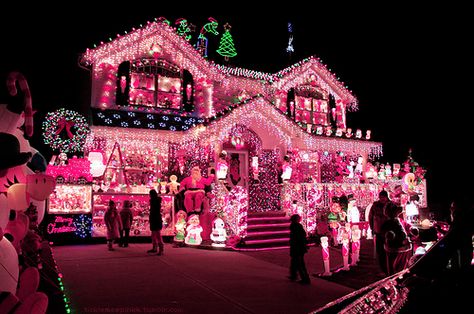 pink christmas lights | pink christmas lights # christmas lights # uploads # christmas ... Pink Christmas Lights, Pink Xmas, Christmas Light Displays, Outdoor Christmas Lights, Pink Houses, Tickled Pink, Noel Christmas, Christmas House, Christmas Love