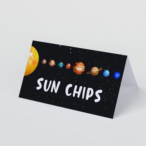 Planet Theme Birthday Party Food, Space Birthday Party Snacks, Outer Space Birthday Party Ideas, Space Party Foods, Food For Space Theme Party, Outer Space Themed Food, Space Theme Party Games, Out Of Space Birthday Party, Space Themed Birthday Party Food