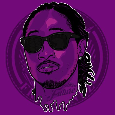 FUTURE ILLUSTRATION @future #Freebandz #futurehendrix #kidgraphic #illustrations #digitalart #idraw #fromscratch Future Rapper Drawing, Future Freebandz, Future Illustration, Iphone Wallpaper Bright, Future Rapper, Wallpaper Bright, Hip Hop Artwork, Paint Inspo, Rapper Art