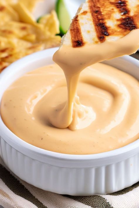 This quesadilla dipping sauce is creamy and smooth, featuring a balanced blend of tangy, spicy, and savory flavors. Quesadilla Dip Recipes, Dipping Sauce For Quesadillas, Quesadilla Dipping Sauce, Quesadilla Dip, Avocado Quesadilla, Healthy Quesadilla, Quesadilla Sauce, Habanero Hot Sauce, Zesty Sauce