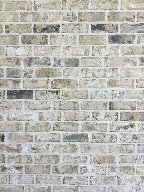 Brookhaven is a favorite in our Classic Collection. All of our brick is sure to enhance any building project. In addition to being versatile our Classic Collection provide memorable results, utilizing their unique range of textures and characteristics to make your structure truly one of a kind because our brick comes in a wide array of colors including reds, browns, earth-tones, and pinks. Light Brick House Exterior, Grey Brick House Exterior, Brick Exterior Colors Schemes, Farmhouse Brick, Grey Brick Houses, White Bricks, Cement Work, Brick Companies, Lake Houses Exterior