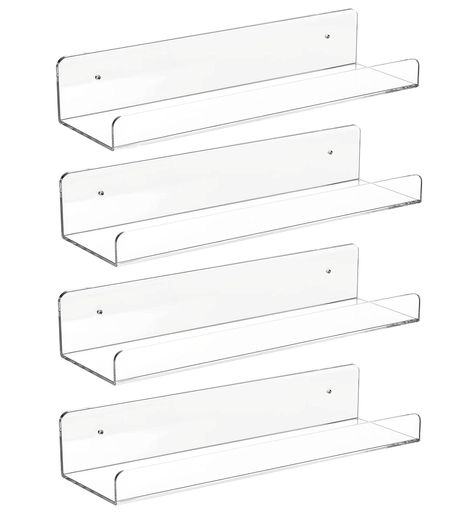 ✅CLICK THE LINK!⬆️ Clear acrylic floating wall ledge shelves for nursery, kids bedroom, bathroom, office storage. . #Picture_Ledge_Display #Wall_Ledge_Shelf #Acrylic_Wall_Shelf #Wall_Ledge Shelves Girls Bedroom, Picture Ledge Display, Wall Ledge Shelf, Clear Shelves, Acrylic Wall Shelf, Wall Ledge, Kids Bookshelf, Shelves For Wall, Bobble Heads