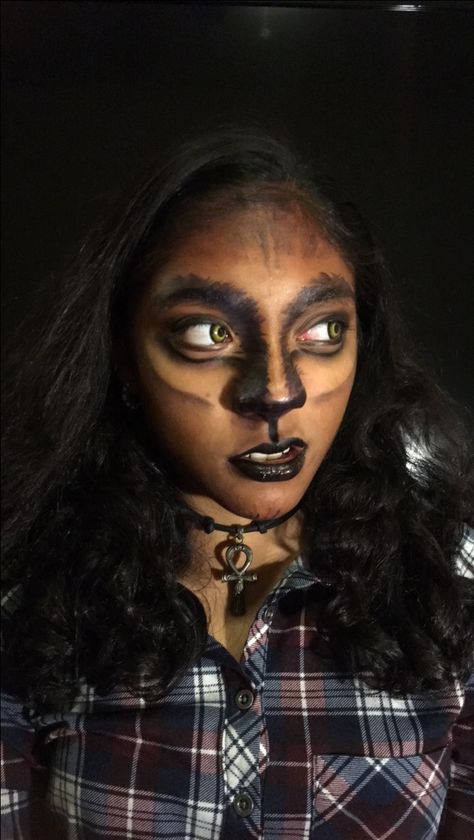 Werewolf makeup3 Halloween Face, Face Makeup, Halloween Face Makeup, Makeup, Make Up